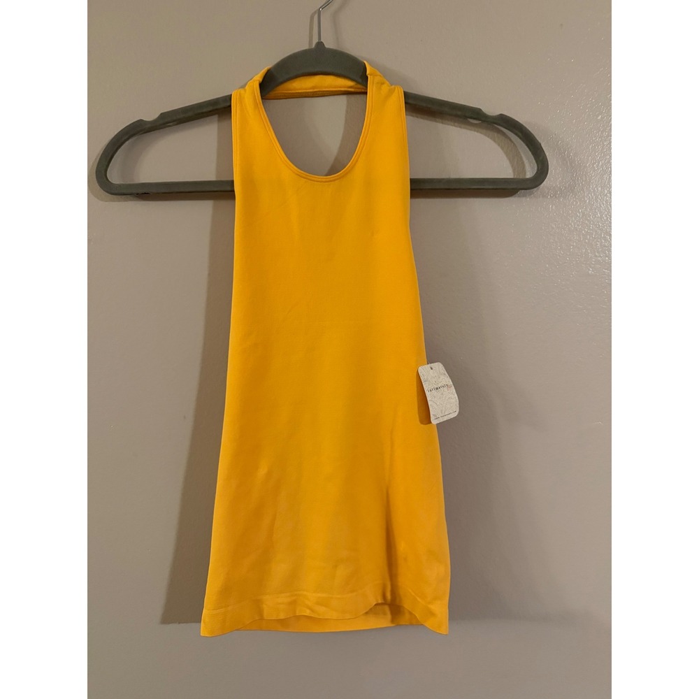Intimately Free People Citrus Love Halter Top Orange Yellow XS/S FP361-42